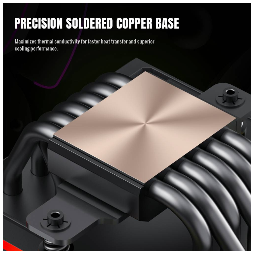 Кулер до процесора Gamemax SIGMA 620 BK - зображення 12