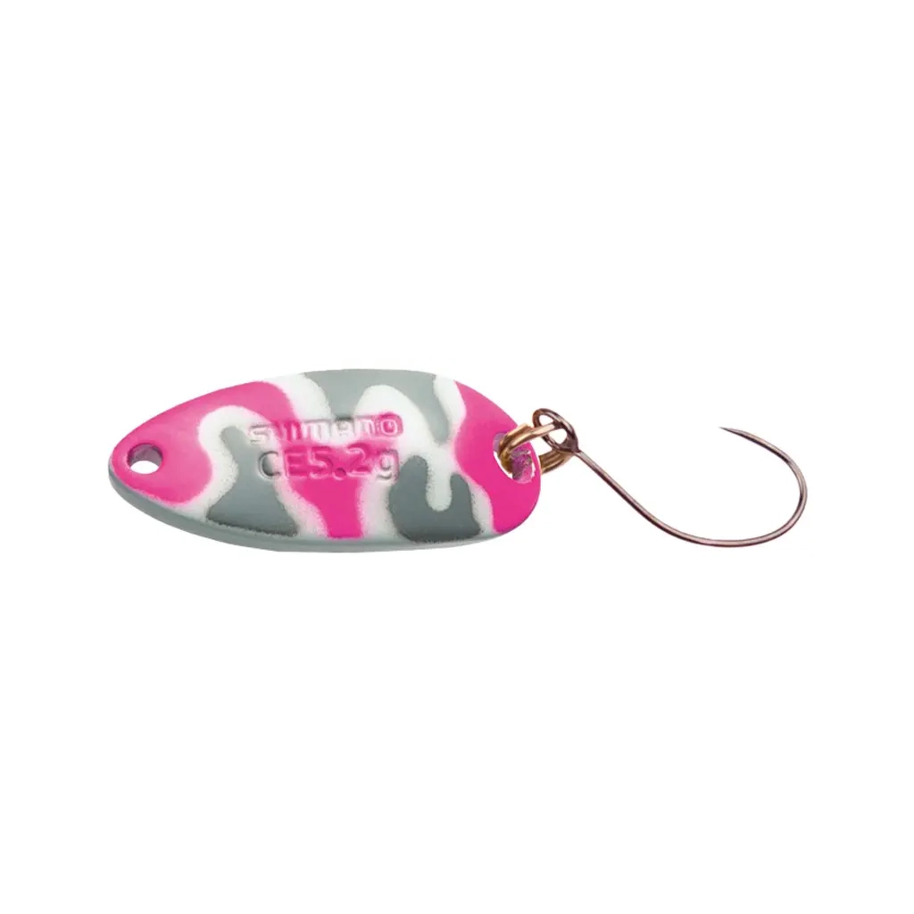 Блешня Shimano Cardiff Roll Swimmer Camo Edition 1.5g 22T Military Pink (2266.33.09) - зображення 1
