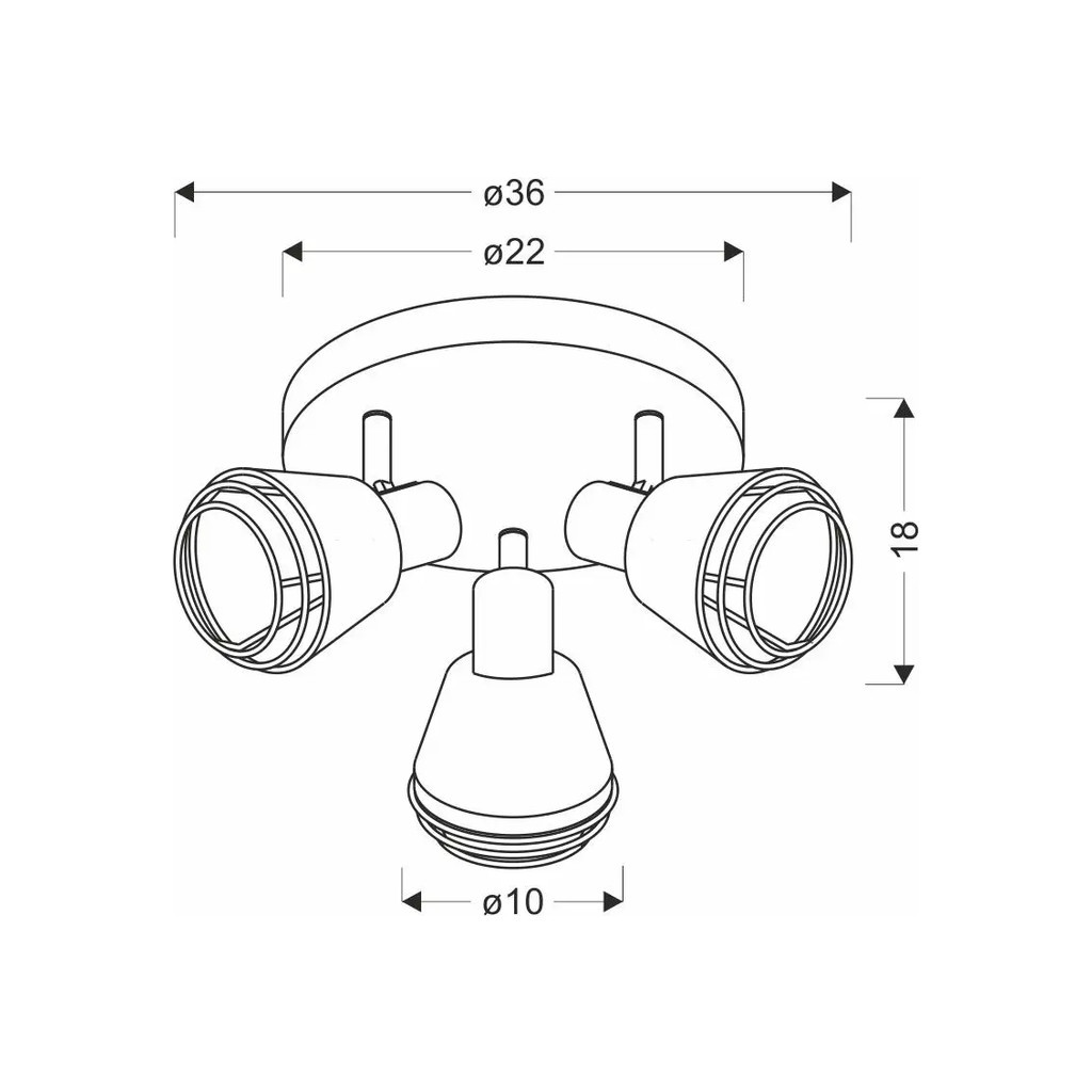 Спот Candellux 92-81780 Neria (92-81780) - изображение 2