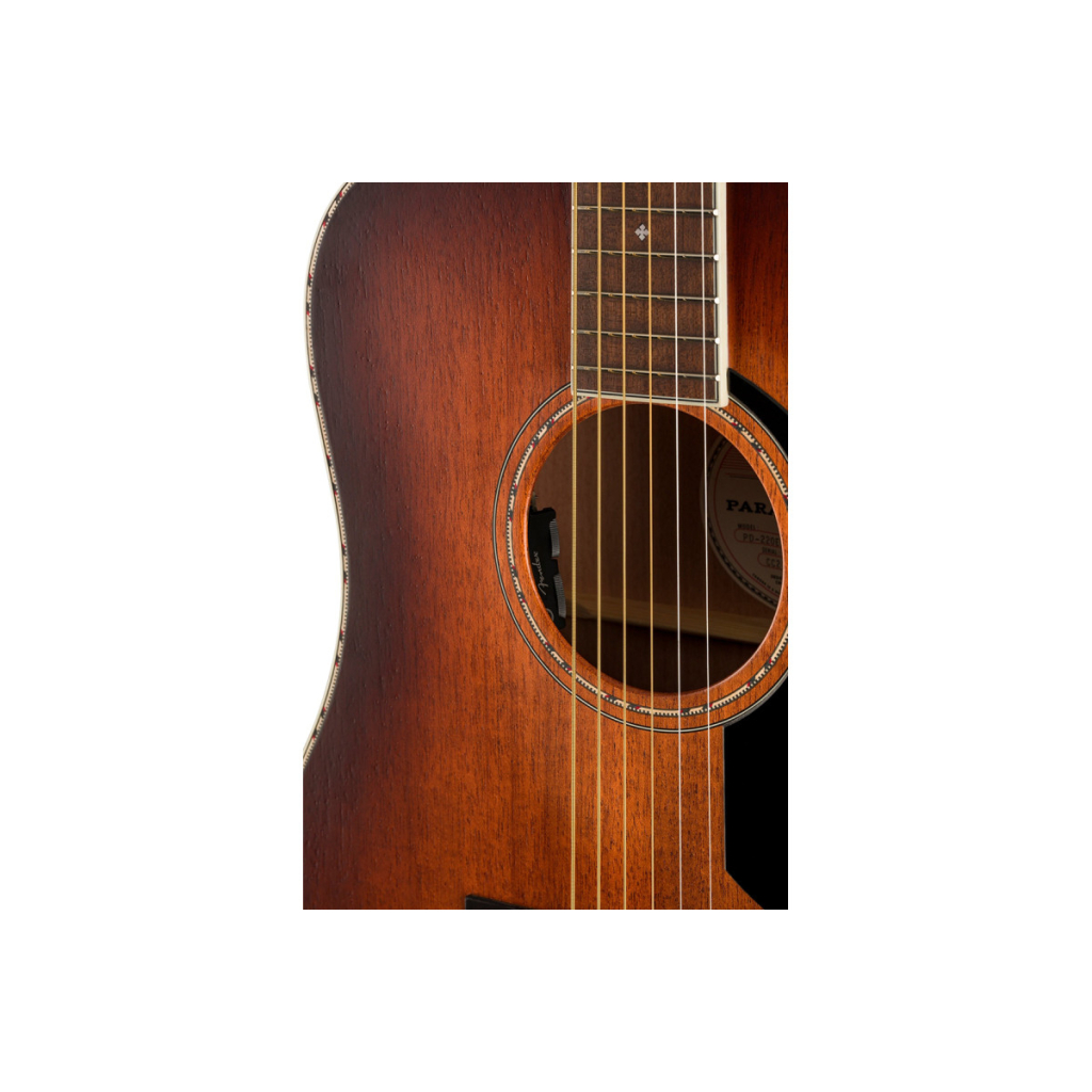 Гітара електроакустична Fender Dreadnought Aged Cognac Burst (233412) - зображення 5