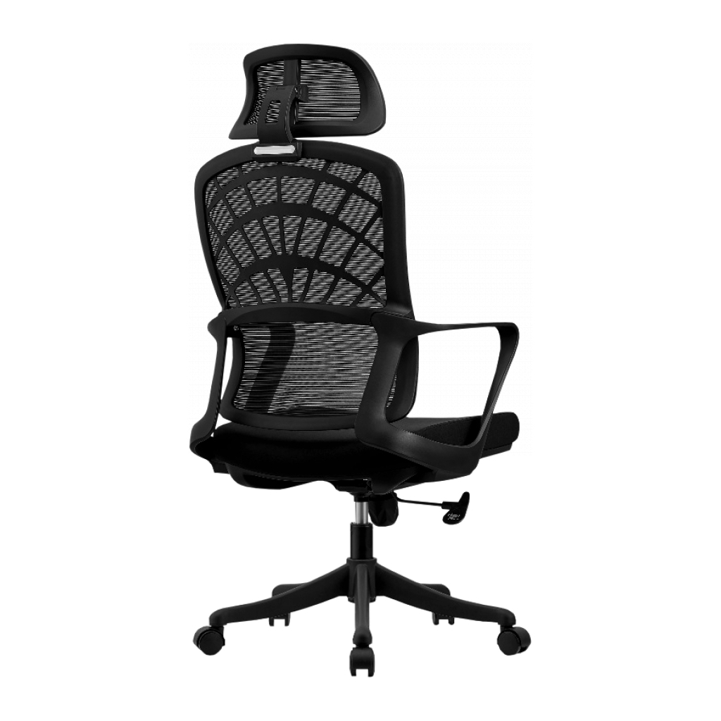 Офісне крісло GT Racer B-2355 Black - зображення 4