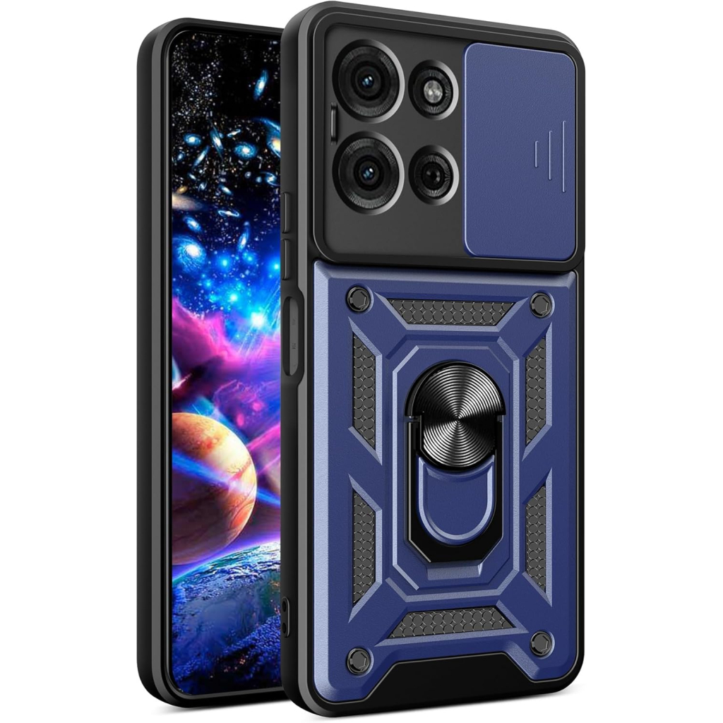 Чохол до мобільного телефона BeCover Military Motorola Moto G75 Blue (713061) - зображення 5