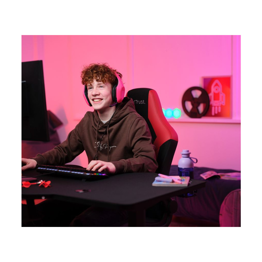 Навушники Trust GXT 415 Zirox 3.5мм Pink (24992) - зображення 2