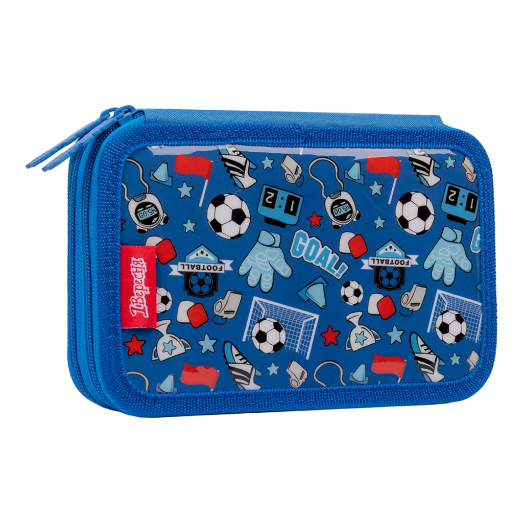 Пенал 1 вересня Football HP-01 подвійний (532985) - зображення 2