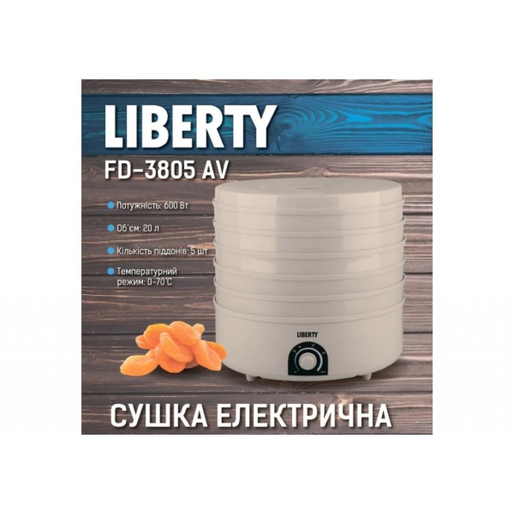 Сушка для овочів та фруктів Liberty FD-3805AV - зображення 2