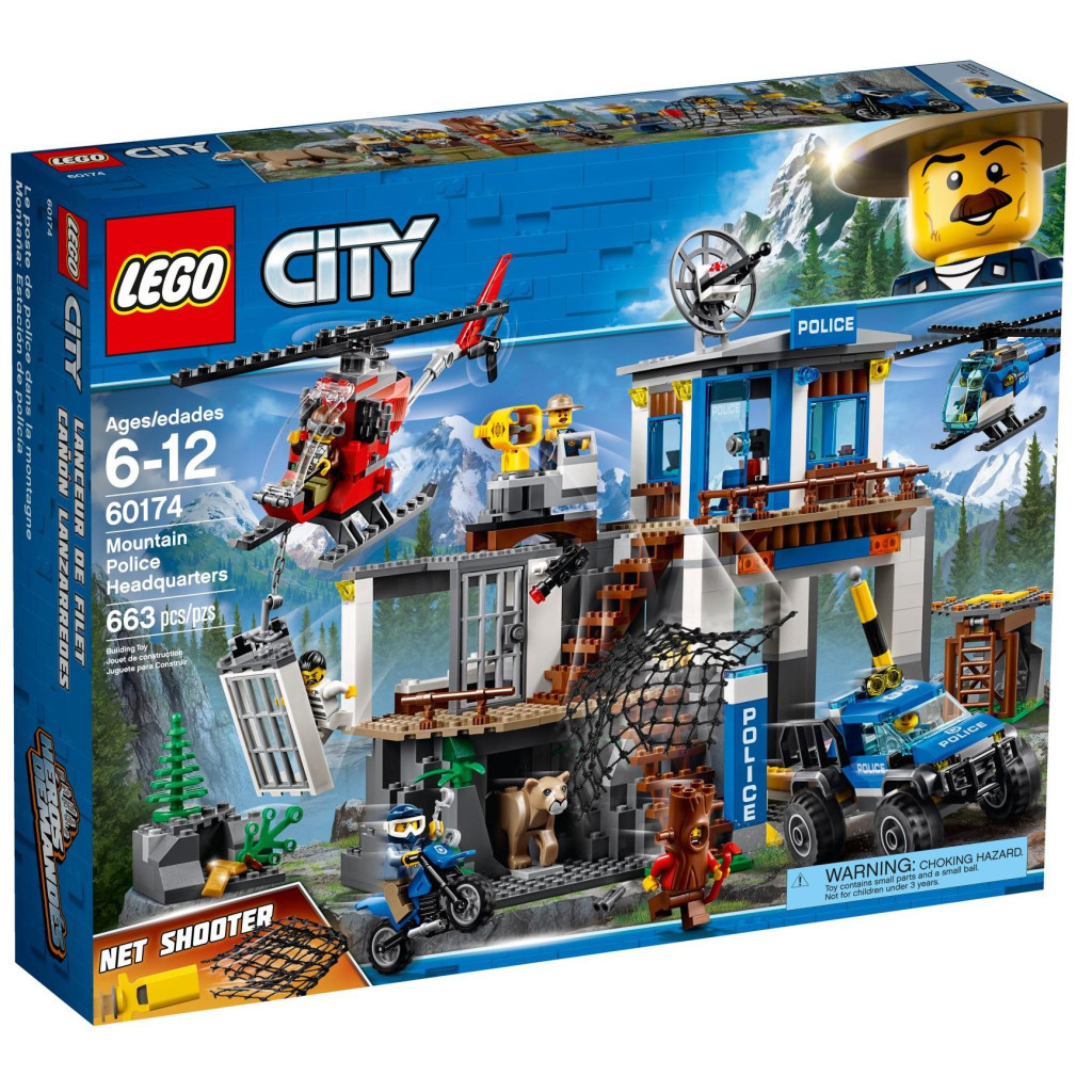Конструктор LEGO City Police Штаб-квартира гірської поліції (60174) - зображення 1