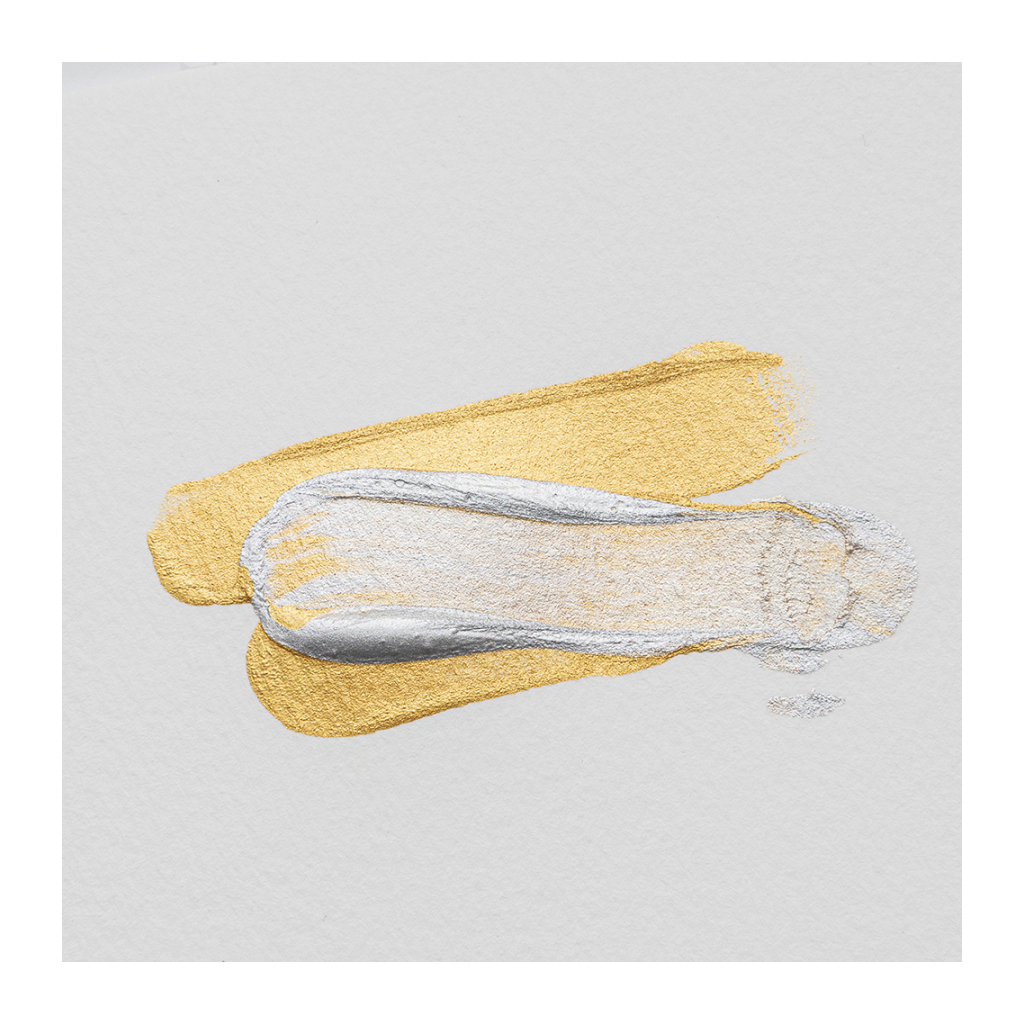 Гуашеві фарби HIMI Twin Cup 12 кольорів по 12мл, Металік, жовтий пластик, пенал (6976939680429) - picture 9