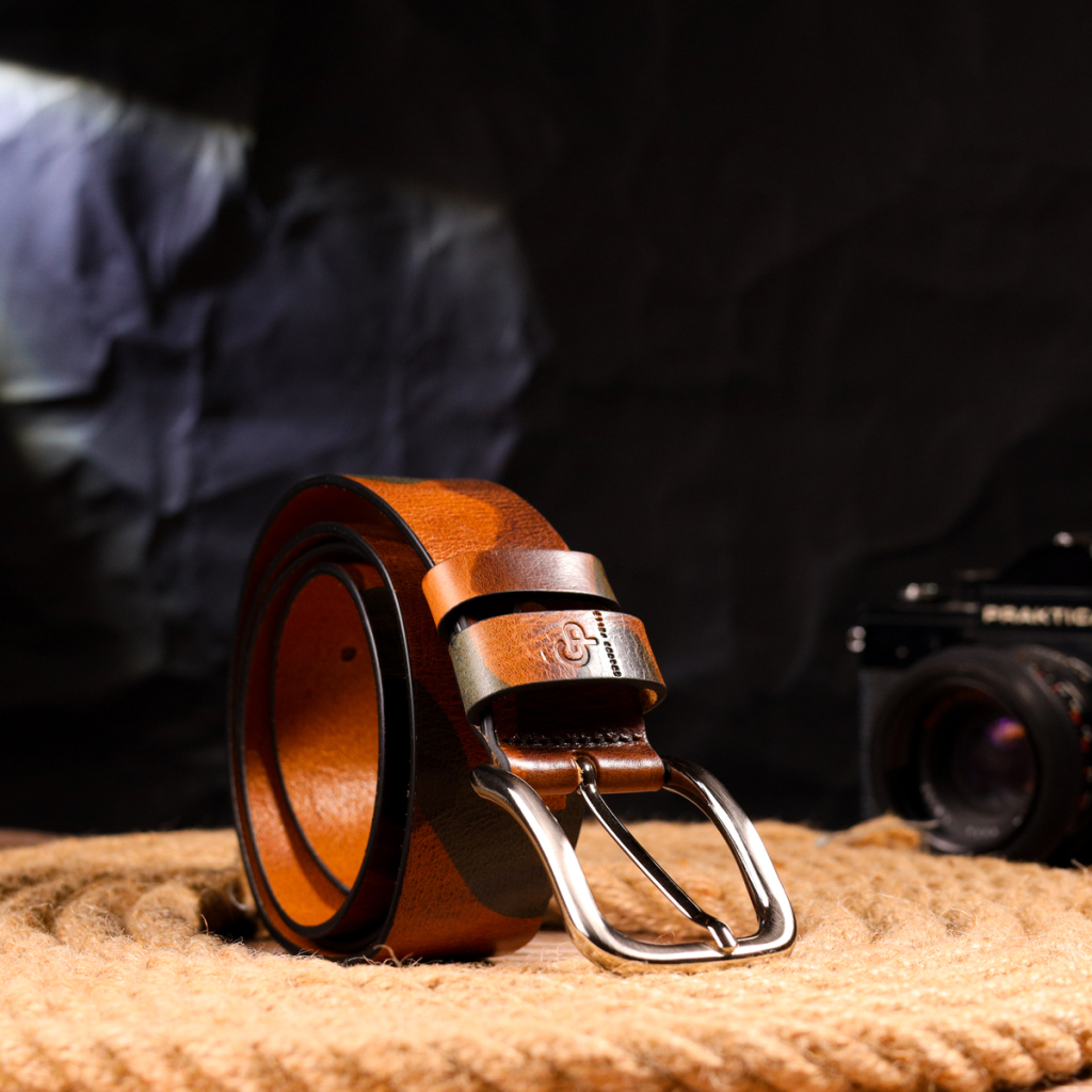 Ремінь Grande Pelle У стилі мілітарі з натуральної шкіри (21478) - зображення 8