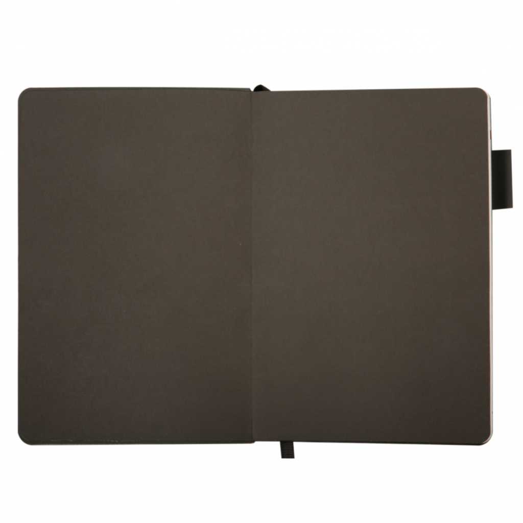 Тижневик Leo planner А5 датований 2026 "Binario", м'який, графіт, 368 сторінок (252640) - зображення 4