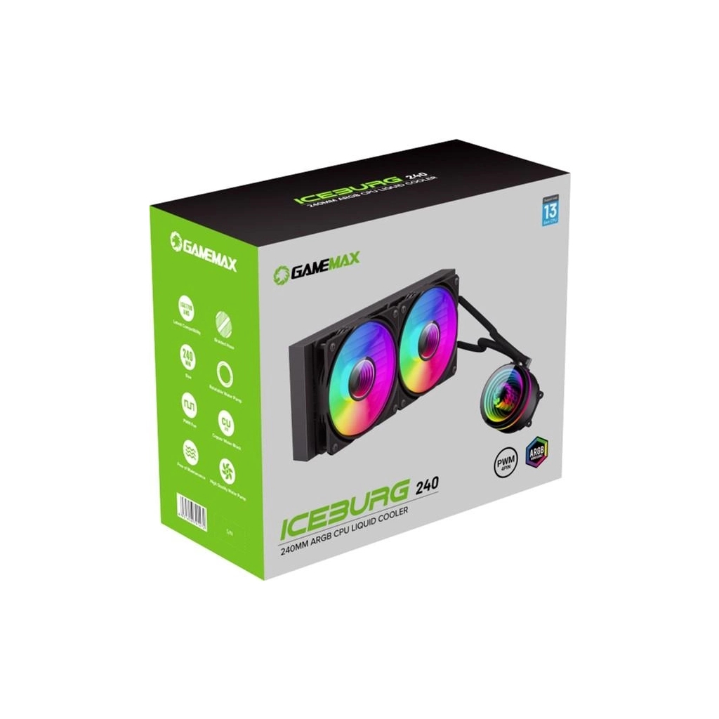 Система рідинного охолодження Gamemax IceBurg 240 Infinity - зображення 9