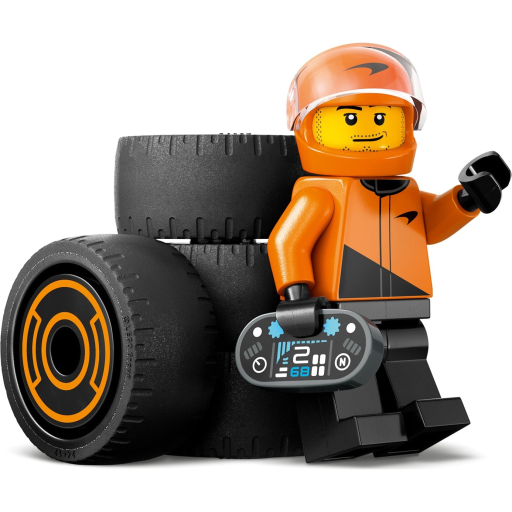 Конструктор LEGO City Пілот F1 з автомобілем для перегонів команди McLaren (60442) - зображення 3