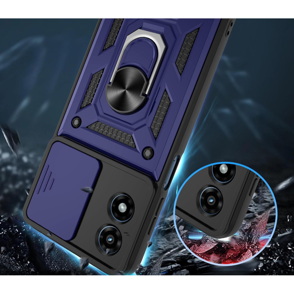 Чохол до мобільного телефона BeCover Military Motorola Moto G04/G04s Blue (713063) - зображення 2