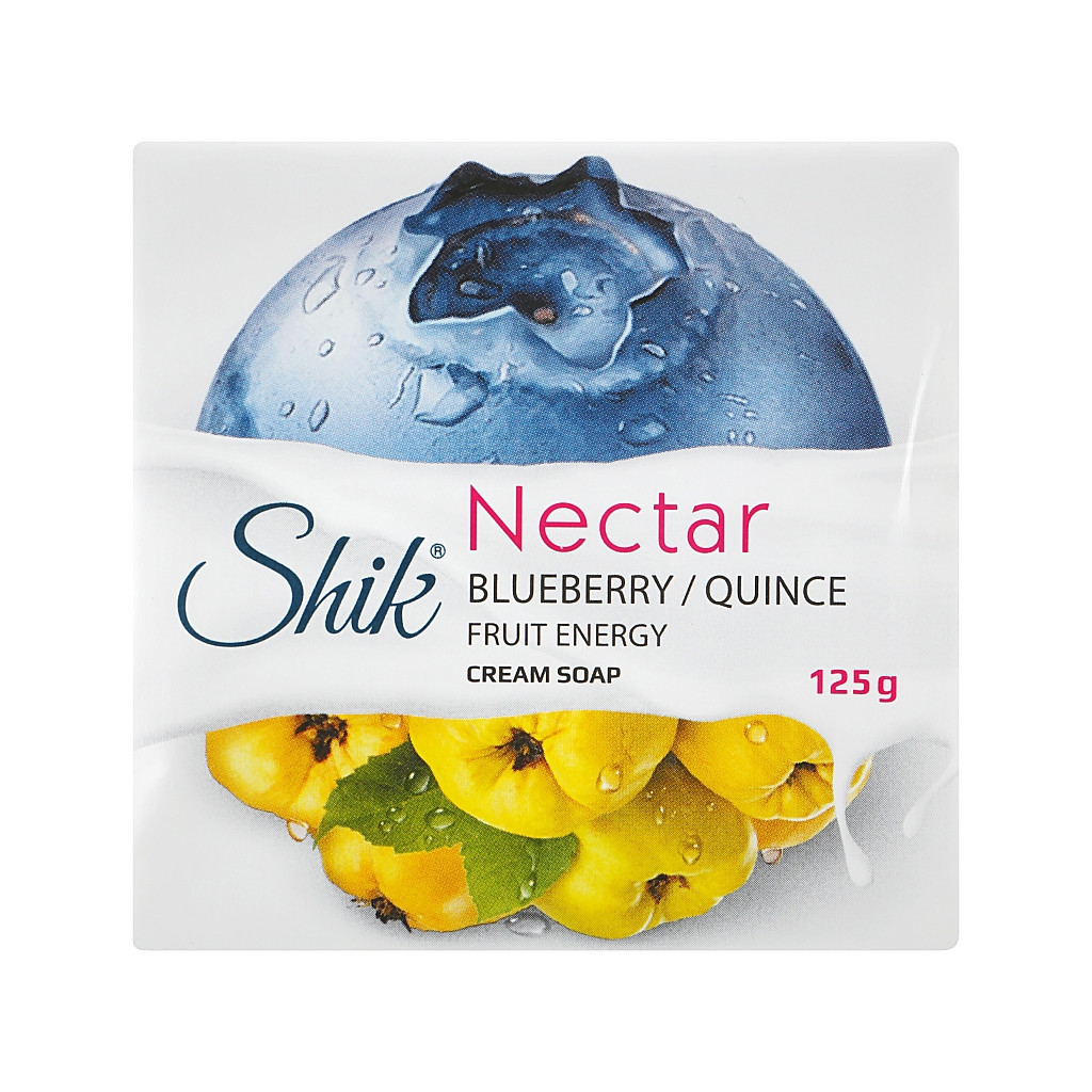 Тверде мило Shik Nectar Чорниця і айва 125 г (4823107602795) - зображення 1
