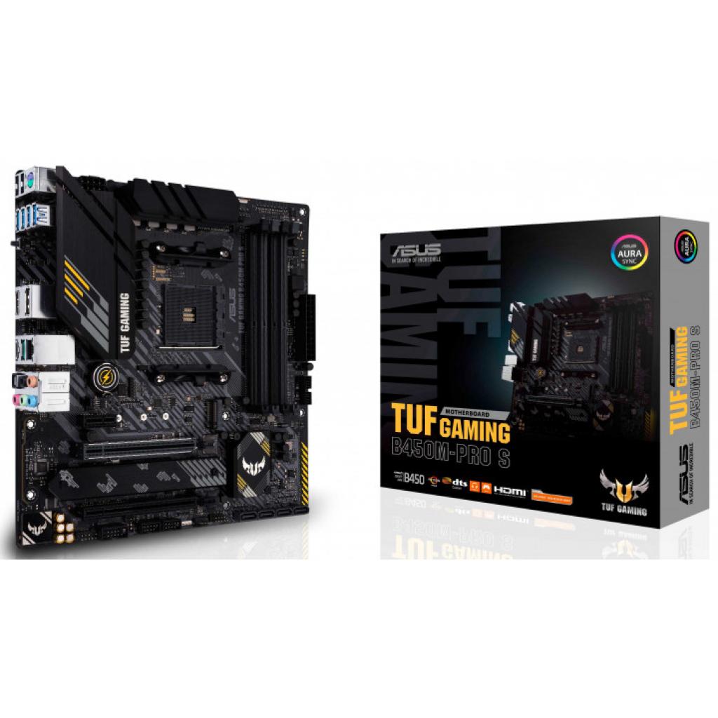 Материнська плата ASUS TUF GAMING B450M-PRO S - зображення 1