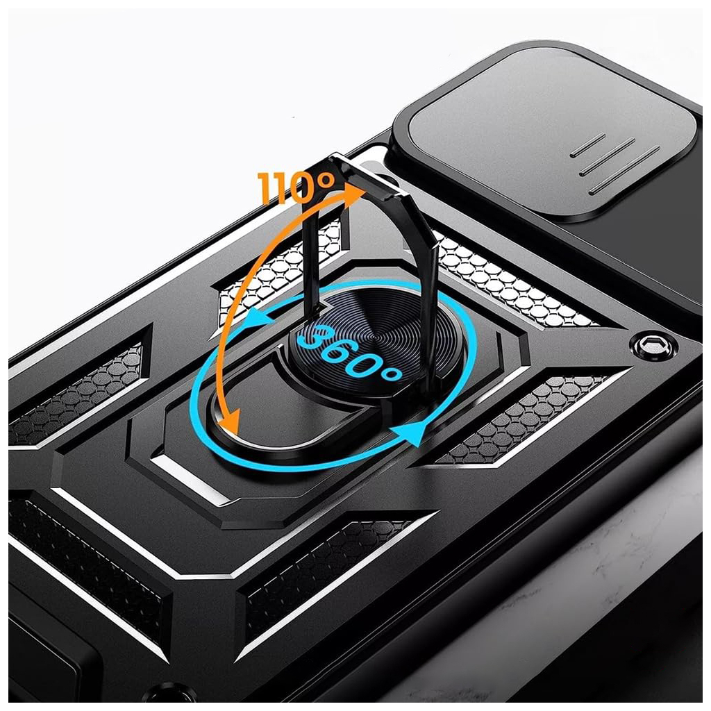 Чохол до мобільного телефона BeCover Military Xiaomi Redmi Note 14 5G Black (712867) - зображення 2