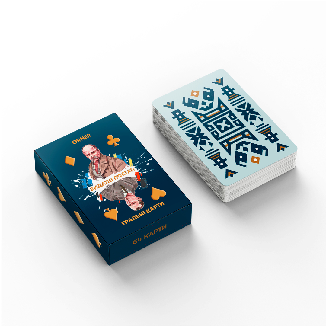 Гральні карти Orner Видатні постаті (orner-2250) - зображення 6