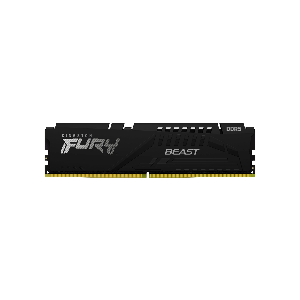 Модуль пам'яті для комп'ютера DDR5 64GB (2x32GB) 5200 MHz Beast Black Kingston Fury (ex.HyperX) (KF552C40BB2K2-64) - изображение 2