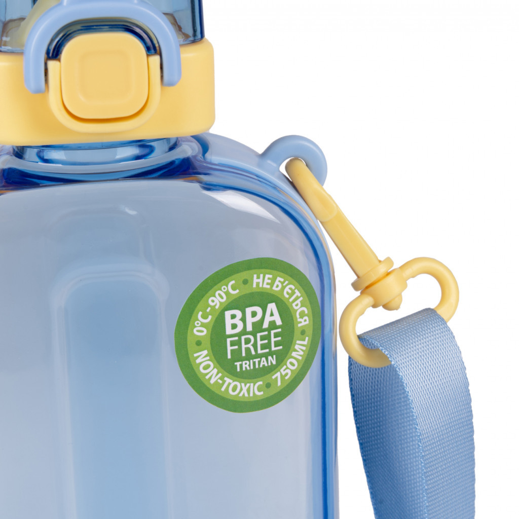 Поїльник-непроливайка Yes Fusion 750 мл жовто-блакитна (708196) - зображення 4