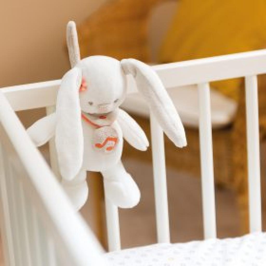 М'яка іграшка Nattou кролик Мія 21 см з музикою (562072) - зображення 2