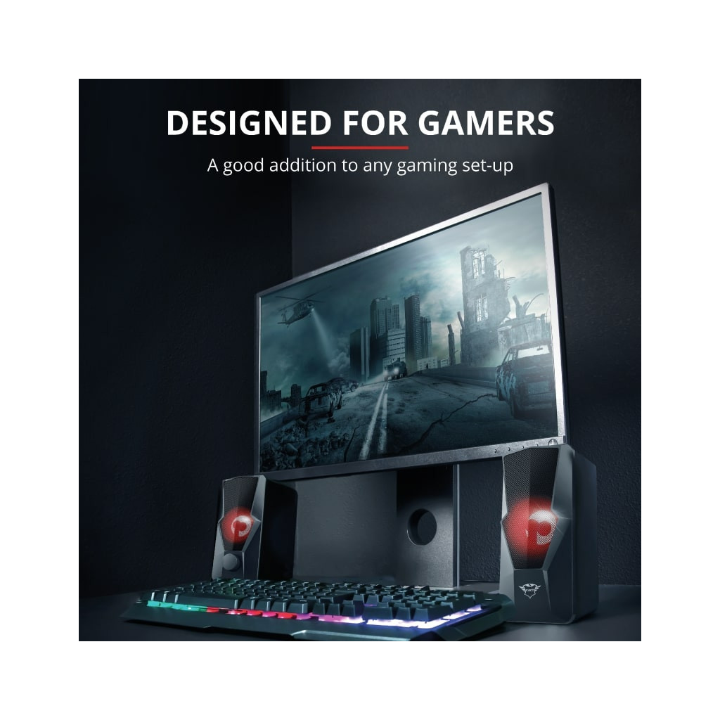 Акустична система Trust GXT 610 Argus Illuminated Black (23737) - зображення 11