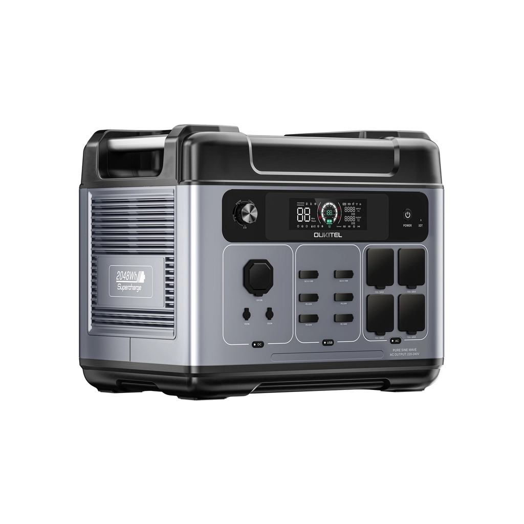 Зарядна станція OUKITEL P2001E PLUS 2400W (P2001E PLUS) - зображення 3