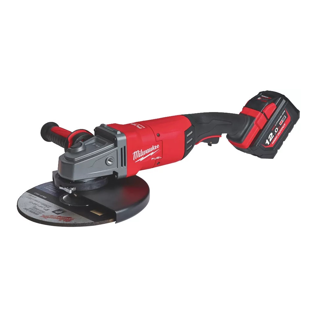 Шліфувальна машина Milwaukee M18 FLAG230XPDB-121C, 230 мм, 12Ah, кейс (4933464115) - зображення 2