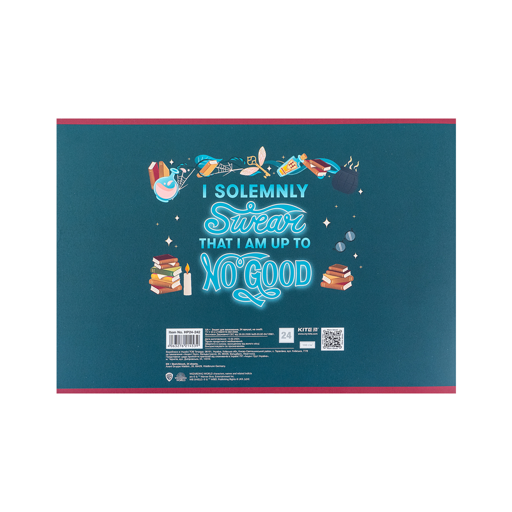 Альбом для малювання Kite Harry Potter 24 аркушів (HP24-242) - зображення 10