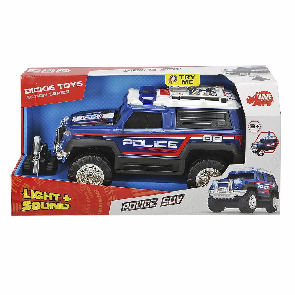 Спецтехніка Dickie Toys Функціональне авто Поліція. Джип зі звук., світл. ефектами (3306008) - зображення 6