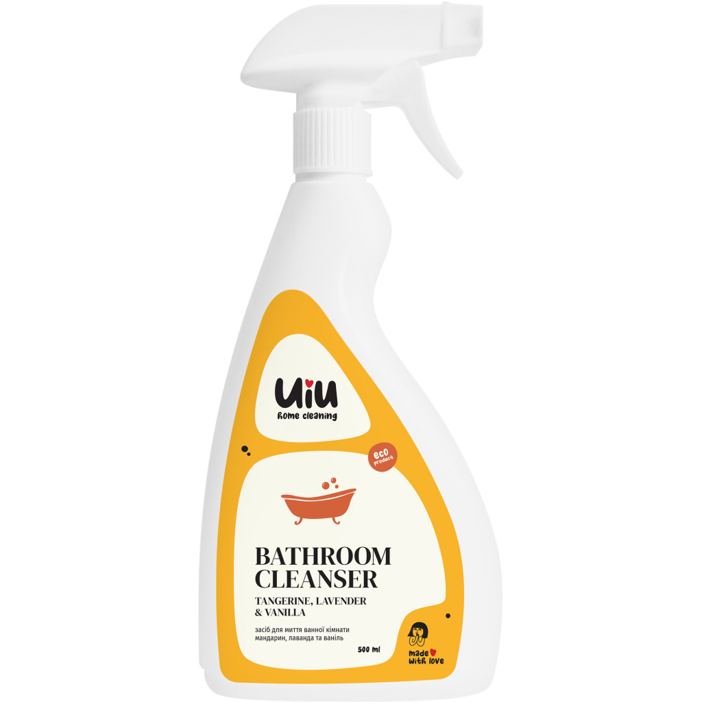 Спрей для чищення ванн UIU Мандарин & Лаванда & Ваніль 500 мл (4820152333346) - зображення 1