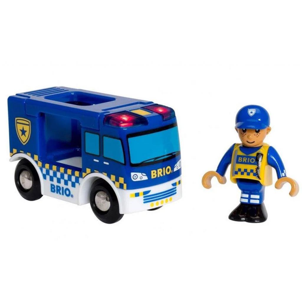 Залізниця Brio World Поліцейский фургон (33825) - зображення 2