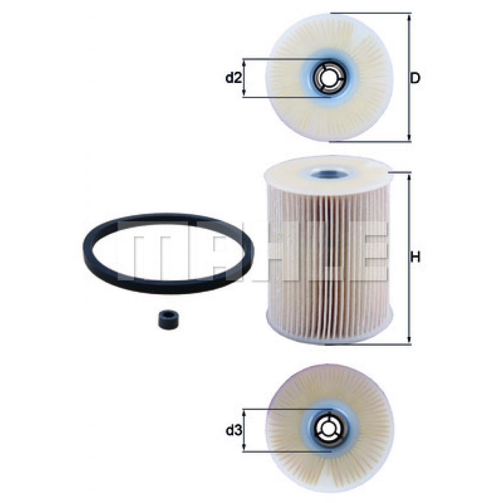 Фільтр паливний Mahle KX231DECO - зображення 1