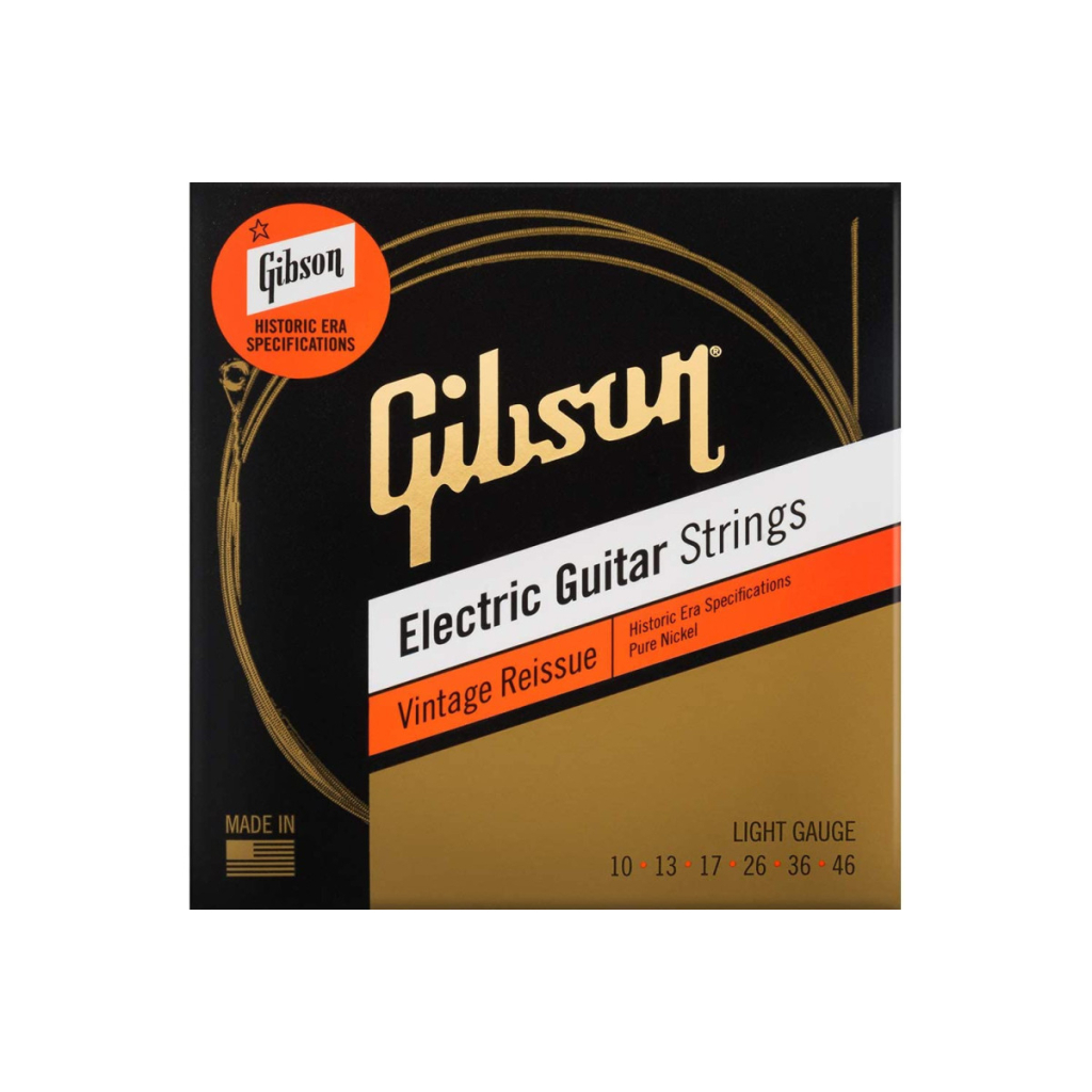 Струни для гітари Gibson SEG-HVR10 Vintage Reissue Light (10-46) (230470) - зображення 1