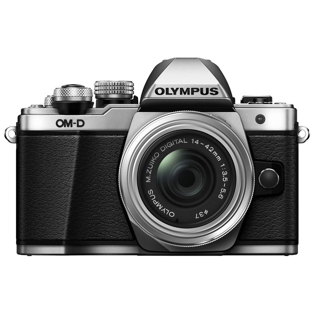 Цифровий фотоапарат Olympus E-M10 mark II Pancake Double Zoom 14-42 + 40-150 Kit S/S/BE-M1 (V207053SE000) - зображення 2