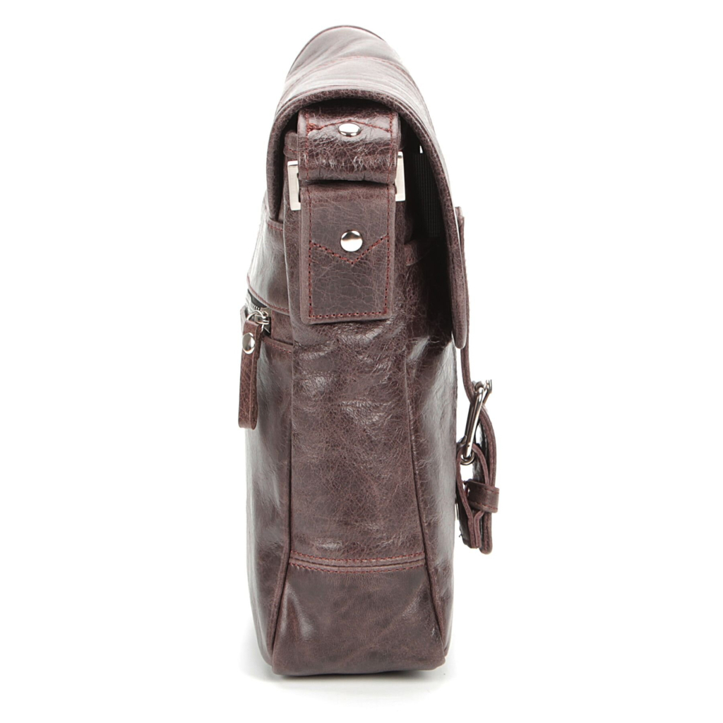 Сумка Shvigel Шкіряна Коричнева (00855) - зображення 7