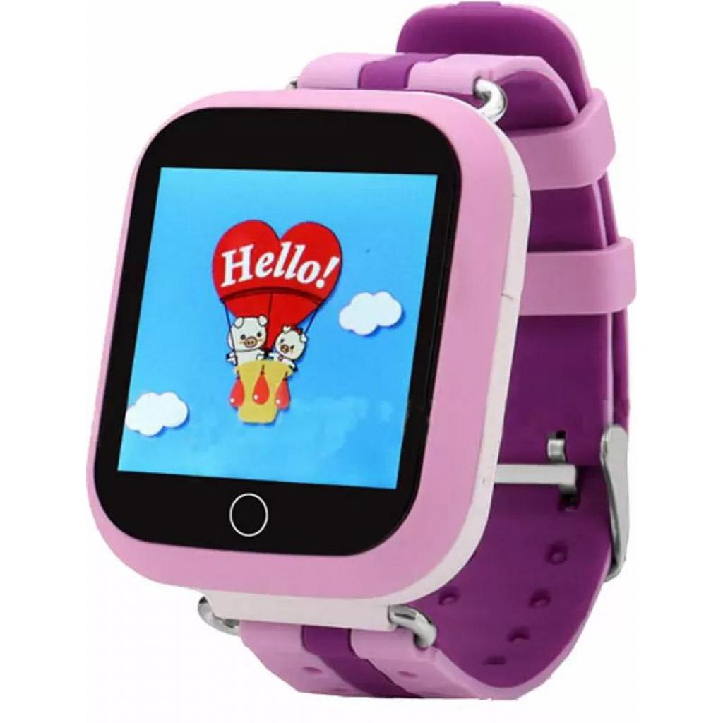Смарт-годинник UWatch Q100s Kid smart watch Pink (F_50524) - зображення 1