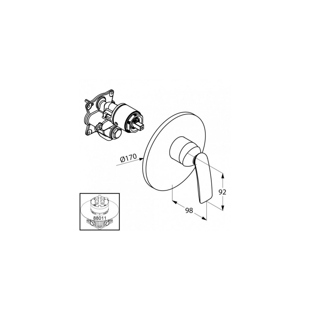 Змішувач KLUDI Balance (526558775) - изображение 2