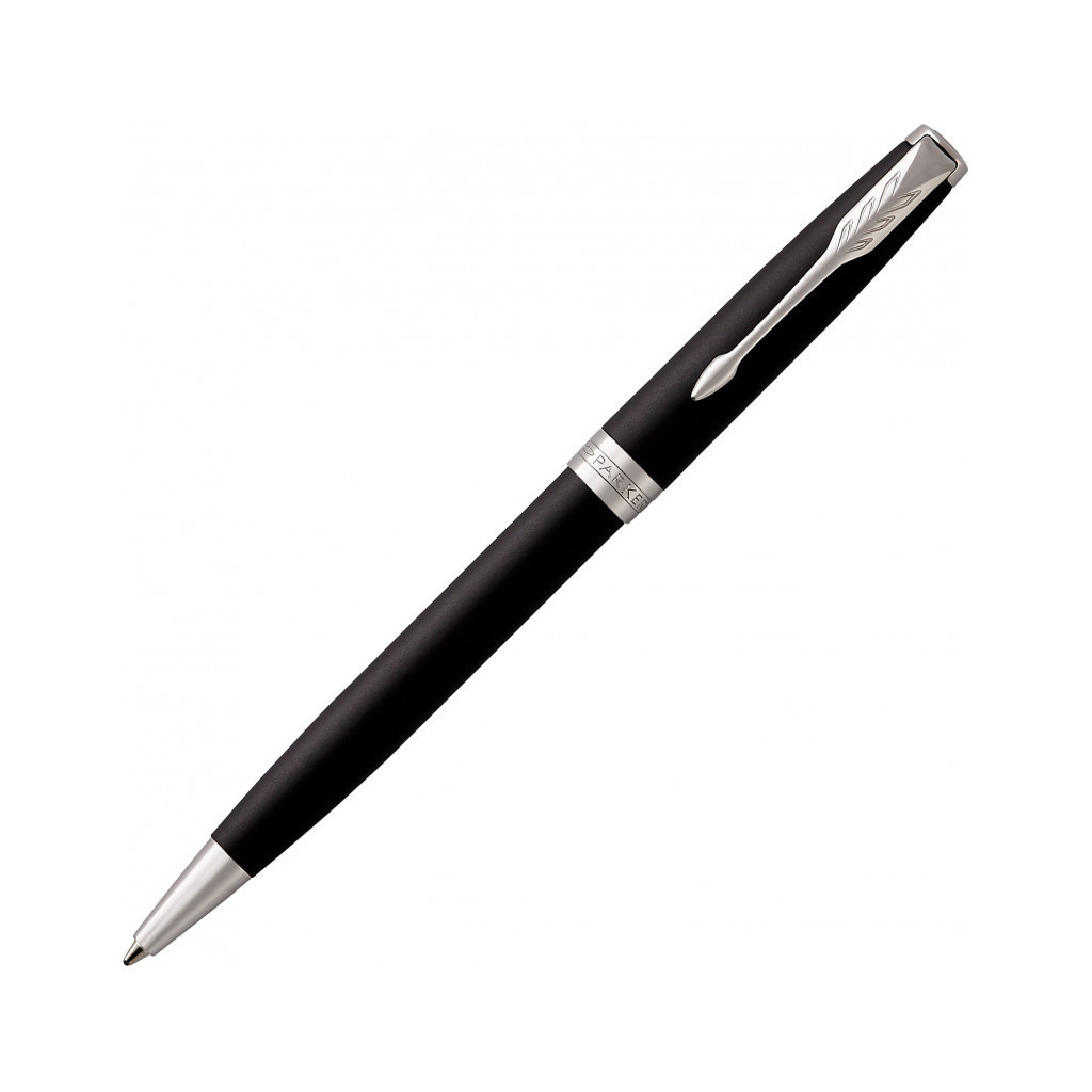 Ручка кулькова Parker SONNET 17 Matte Black Lacquer CT BP (84 932) - зображення 2