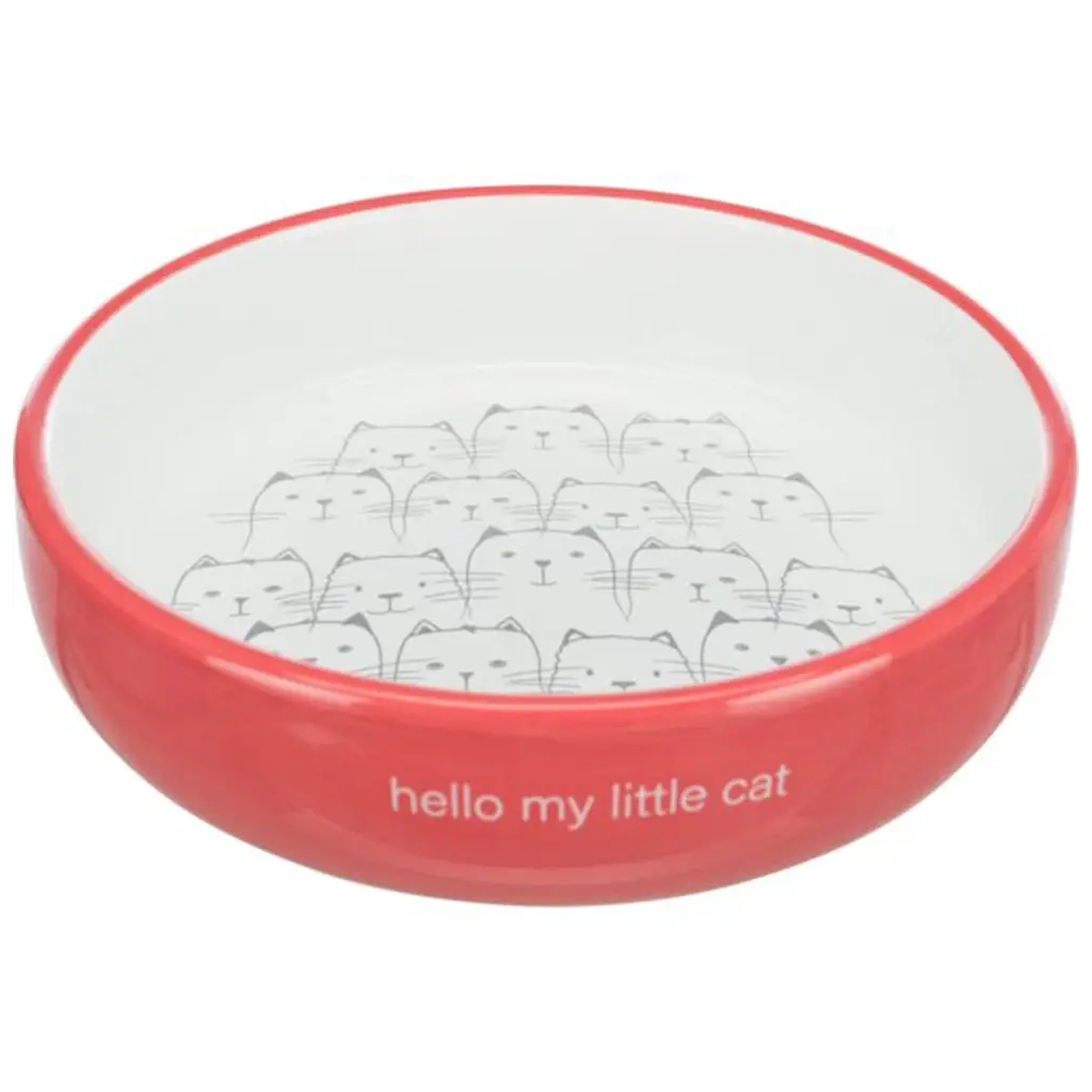 Посуд для котів Trixie 300 мл/15 см (коралова) (4047974247716) - зображення 1