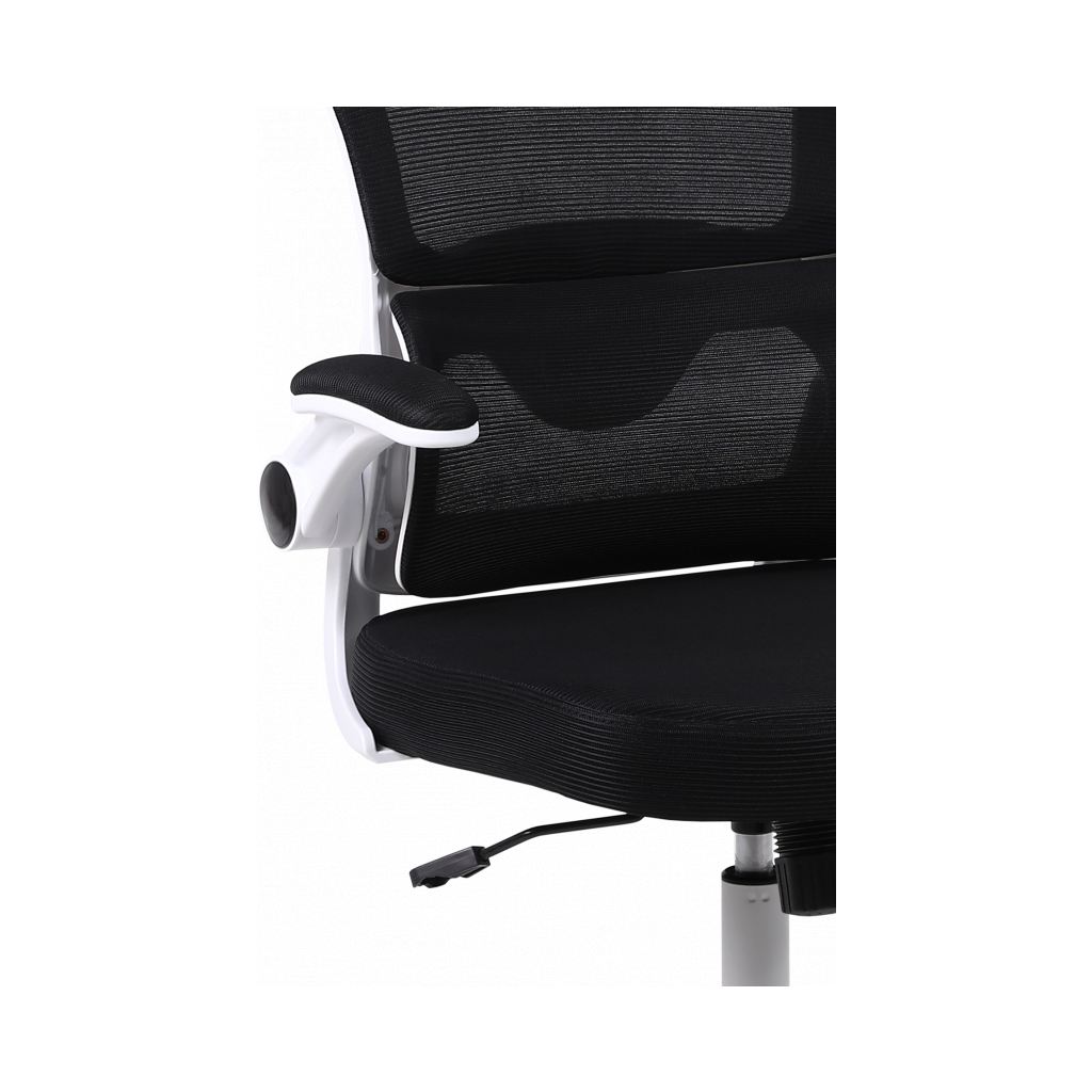 Офісне крісло GT Racer B-5880 White/Black - зображення 6