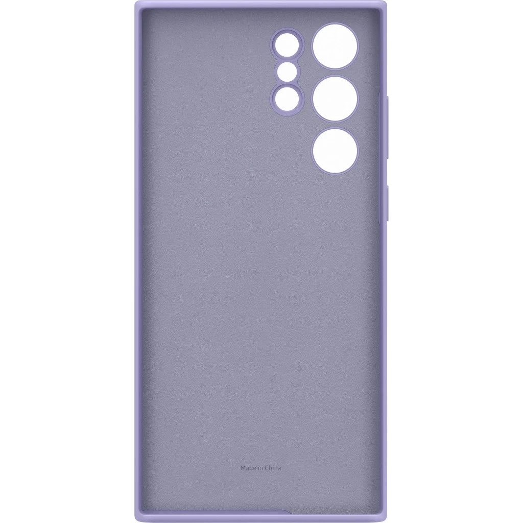 Чохол до мобільного телефона Samsung Silicone Cover Galaxy S22 Ultra Lavender (EF-PS908TVEGRU) - зображення 3