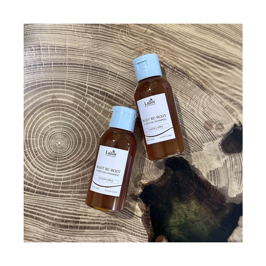 Шампунь La'dor Root Re-Boot Purifying Shampoo Ginger & Apple 50 мл (8808033025036) - зображення 3