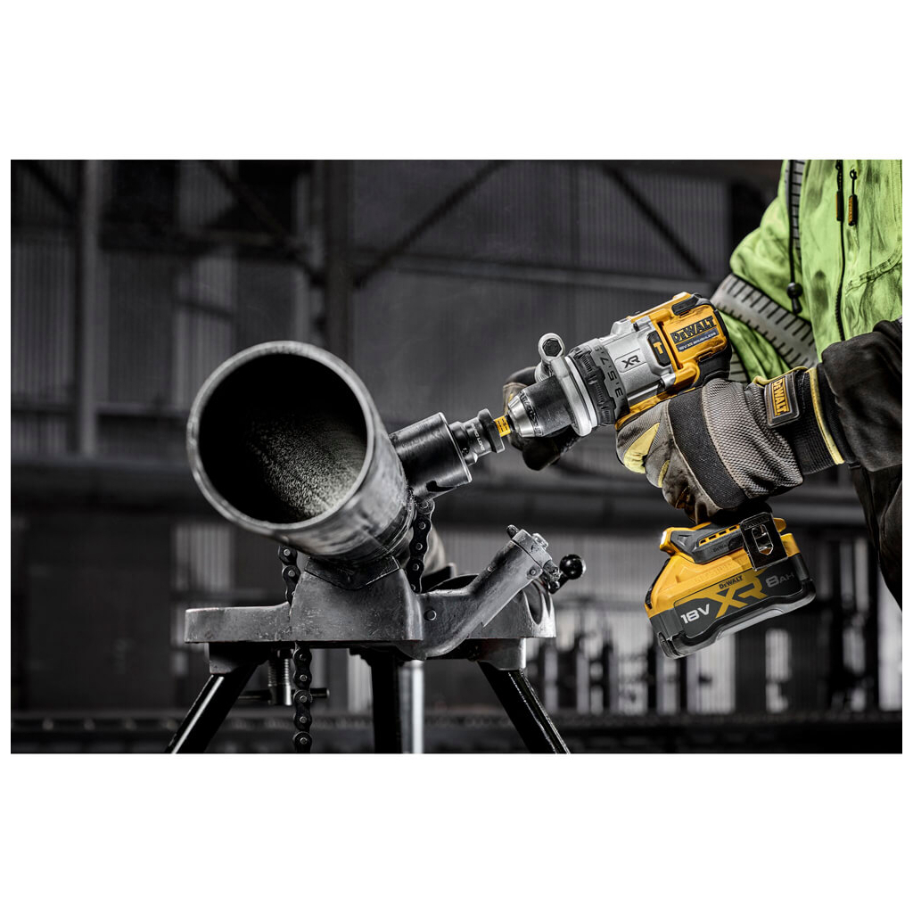 Шуруповерт DeWALT ударный XR Li-lon, 18V. 169Нм, 450-2000 об/мин, TSTAK (без АКБ и ЗУ) (DCD1007NT) - зображення 11