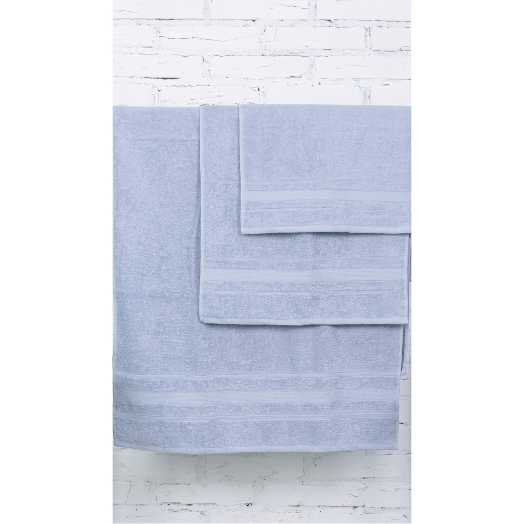 Рушник MirSon набір банних 5077 Elite SoftNess Lavender 50х90, 70х140, 100x150 (2200003960976) - зображення 3