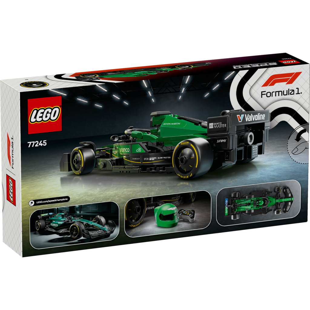 Конструктор LEGO Speed Champions Автомобіль для перегонів Aston Martin Aramco F1® AMR24 (77245) - зображення 7