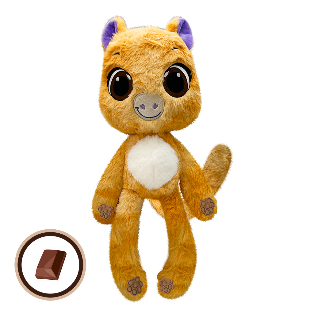 М'яка іграшка Bubble Pops Шоколадна капібара 34 см (2312004/11) - зображення 1