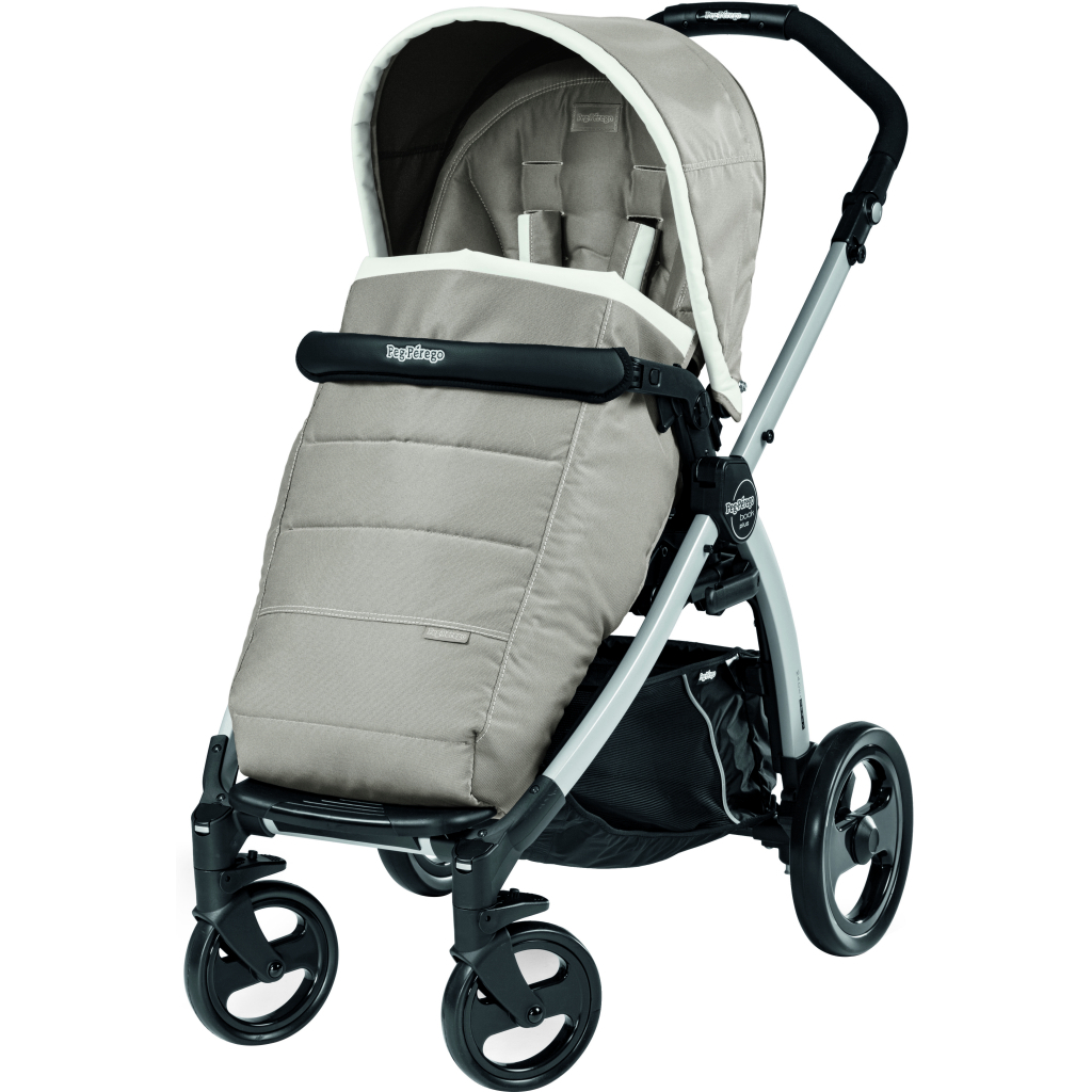 Коляска Peg-Perego Book Plus Versilia бежева з білим (PACK04-00000000005) - зображення 1