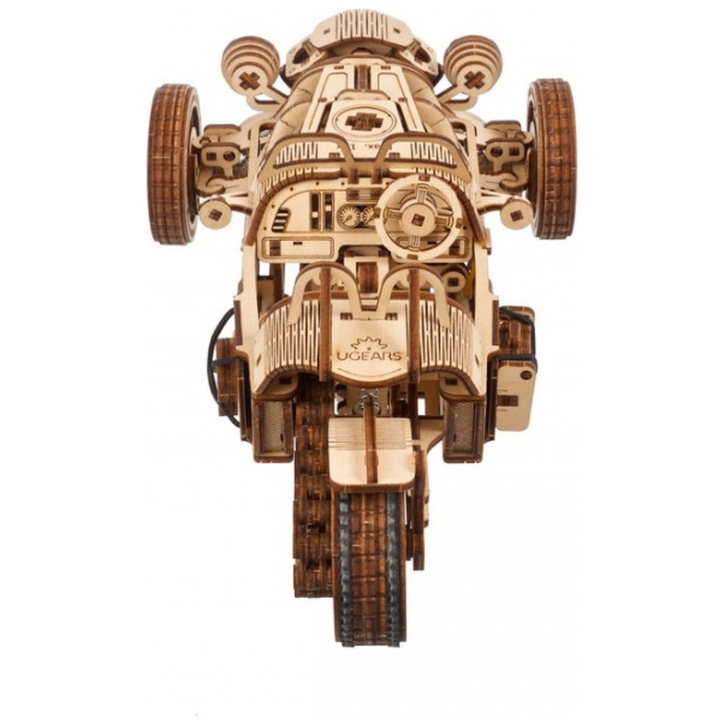 Конструктор Ugears механічний 3D Трицикл UGR-S (70216) - зображення 10