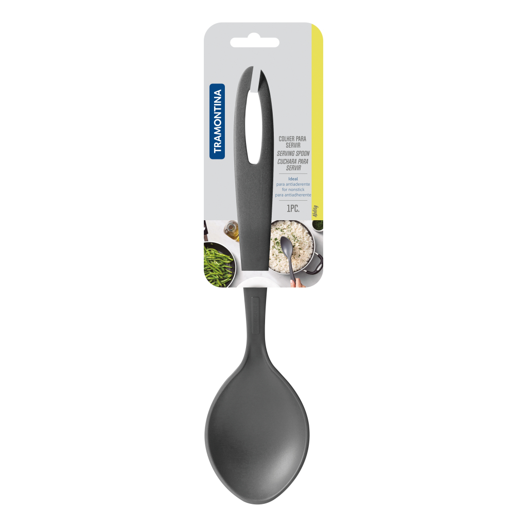 Ложка кухарська Tramontina Ability Nylon Graphitic (25156/160) - зображення 7
