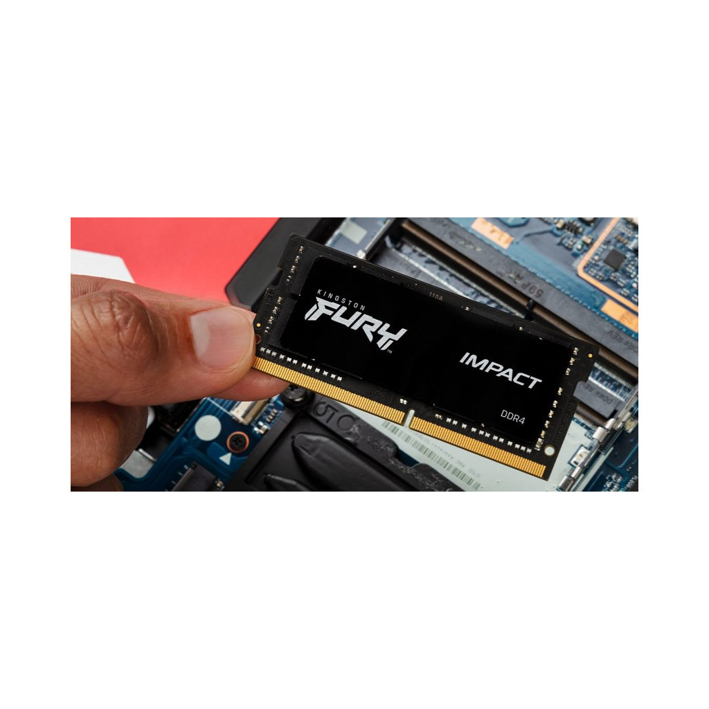 Модуль пам'яті для ноутбука SoDIMM DDR4 16GB 3200 MHz Impact Kingston Fury (ex.HyperX) (KF432S20IB/16) - зображення 5