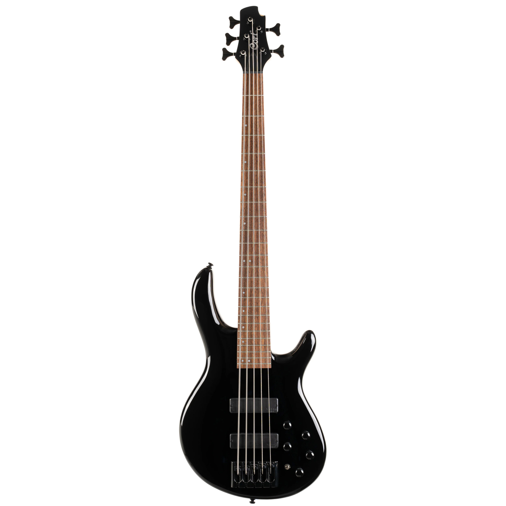 Бас-гітара Cort C5 Deluxe Black - зображення 1